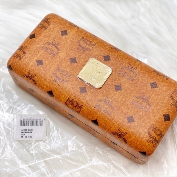 New MCM Round Aviator 58mm Pink Sunglasses - Picture 11 of 15